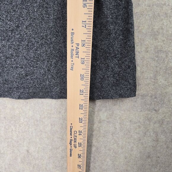 Rafaella Womens Gray Short Sleeve Cowl Neck Knit Top S 100% Cotton - Picture 6 of 7